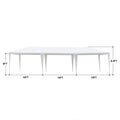 Segmart 10' x 30' White Event Outdoor Canopy, SS