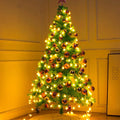 LED Globe String Lights, 49FT 100LED Ball String Lights Indoor/Outdoor Decorative Light, Battery Powered Christmas Starry Fairy String Lights for Bedroom, Kids Room, Dorm, Garden, Party, I0966