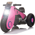 Electric Motorcycle for Girls, Ride on Motorcycle for Kids, 6V Battery Powered Motorbike Tricycle Toy, Double Drive Toy for 2-6 Years Old Children, Boys Girls Birthday Christmas Gift, L2868
