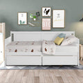 SEGMART Modern Daybed Bed with 2 Storage Drawers