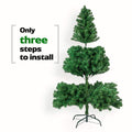 SEGMART 5.5FT Pencil Christmas Tree, Christmas Pine Tree with 850 Branch Tips, Artificial Christmas Tree with Sturdy Metal Stand, Full Xmas Tree Decoration for Home & Pubilc Area, Easy to Set Up, B25