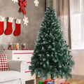 SEGMART 6ft Christmas Trees, Artificial Christmas Tree with Solid Metal Stand, S02