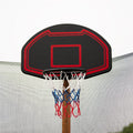 Outdoor Trampoline for Kids, New Upgraded 12' Outdoor Trampoline with Safety Enclosure Net, Basketball Hoop and Ladder, Heavy-Duty Round Trampoline for Indoor or Outdoor Backyard, Holds 264lbs, L