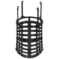 Basketball Shot Trainer, SEGMART 360° Basketball Hoop Return, Portable Basketball Training Equipment with Detachable Hooks, Easy Setup Basketball Return Chute, Time-Saving Shooting Form, LLL4564