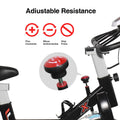 Cycling Bike, Professional Indoor Stationary Cycling Bike, Smooth Quiet Belt Drive Exercise Bike, Bike with LCD Monitor/Adjustable Handlebar seat, for Home Cardio Gym Workout, I7782