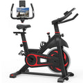 Cycling Bike, Professional Indoor Stationary Cycling Bike, Smooth Belt Drive Exercise Bike, Bicycle Stationary Bike with Bottle Holder and Comfortable Seat Cushion for Home Cardio Gym Workout, I7782