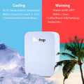Clearance!Mini Fridge, Portable Electric Cooler & Warmer with Handle, 6 Liter / 8 Can Compact Car Refrigerator Cooler for Truck Driver, Homes, Offices, Dorms, AC/DC Thermoelectric System, I8702