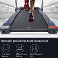 SEGMART Electric Folding Treadmills with Bluetooth, Digital Foldable Exercise Machine Treadmill with 16.5'' Wide Tread Belt, 8.0 KM/h Max Speed, S1813