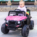 OFF-ROAD UTV TRUCK RIDE ON CAR KIDS CARS 12V KIDS TOYS WITH R/C PARENTAL REMOTE ELECTRIC VEHICLES FOR BOYS GIRLS