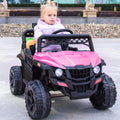 OFF-ROAD UTV TRUCK RIDE ON CAR KIDS CARS 12V KIDS TOYS WITH R/C PARENTAL REMOTE ELECTRIC VEHICLES FOR BOYS GIRLS