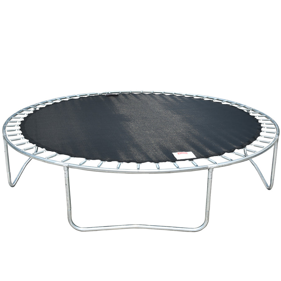 SEGMART Trampoline for Kids, New Upgraded 10 Feet Outdoor Trampoline with Enclosure Net, Basketball Hoop and Ladder, Heavy Duty Blue Round Trampoline for Outdoor Backyard, L