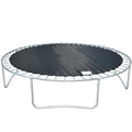 Trampoline for Kids, New Upgraded 10 Feet Outdoor Trampoline with Safety Enclosure Net, Basketball Hoop and Ladder, Heavy Duty Round Trampoline for Indoor Outdoor Backyard, I9348