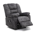 Electric Power Lift Recliner, Heavy Duty 330lbs Velvet Sofa Chair for Elderly, Ergonomic Lounge Single Sofa with 3 Positions Lift, Plush Arms and Remote Control, 2 Side Pockets, Dark Green, SS1817