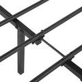 Full Metal Bed Frame, 10.8 Inch Double Metal Platform Bed Frame with Headboard and Footboard, Simple Mattress Foundation w/ 10 Legs, Easy assembly, No Noise, Non-Slip Design, 400lbs, S5767