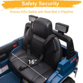 Ride on Cars for Boys, Licensed Toyota Tacoma 12V Electric Ride on Cars with Remote Control, Blue Motorized Vehicles Ride on Truck with Headlights/Music Player for 3 to 5 YO, LLL3152