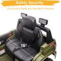 Ride on Cars for Boys, Licensed Toyota Tacoma 12V Electric Ride on Cars with Remote Control, Green Motorized Vehicles Ride on Truck with Headlights/Music Player for 3 to 5 YO, LLL3188