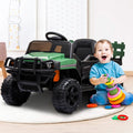 Kids Ride on UTV, 12V Backyard Truck Cars with Back Trailer and Remote Control, S9235