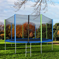 Segmart Trampoline with Enclosure Net, Outdoor Patio Fitness Kids with Spring Cover Padding, 330 lbs Round with 4 Heavy Steel Legs, S1557