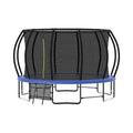 15FT Trampoline with Net, Adult Trampoline Outdoor, Recreational Trampolines with Enclosure Net and Ladder, Anti-Rust Trampolines for Kids, Heavy Duty Trampolines for Backyard Garden