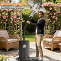 50,000 BTU Patio Heater for Outdoor Use With Wheels, Round Table Design, Triple Protection System, Outdoor Patio Heater for Home and Commercial