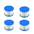 Segmart Hot Tub Filter Cartridge, 4 Pack Spa Filters Replacement, Compatible with Round Rectangle Segmart Inflatable Hot Tub