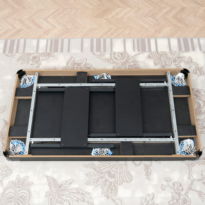 SEGMART Outdoor Folding Pool Tables, Billiard Tables Game Table, Indoor Entertainment Table, Children's Toys, Table Games, and All Accessories Included, Blue