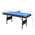 SEGMART 3 in 1 Pool Table Dining Table Combo, Portable Snooker Table, Multifunctional Billiard Table, Table Games, and All Accessories Included