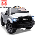 Licensed Toyota Tacoma Electric Ride on Vehicle for Kids, 12V Powered Ride on Car Toys with Remote Control, LED Lights, MP3 Player, Black