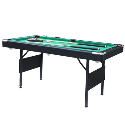 SEGMART Billiards Table, Portable Pool Table for adults, Multifunctional Snooker Table, Includes Full Set of Balls, 2 Cue Sticks, Chalk, and Felt Brush