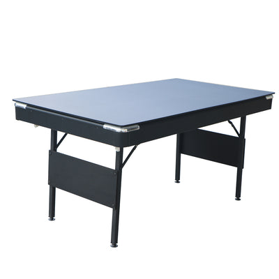 SEGMART 5.5 Ft 3 In 1 Folding Pool Table, Tennis Multigame Table, Multifunctional Billiard Table, Dining Table, Indoor Game Table, All Accessories Included