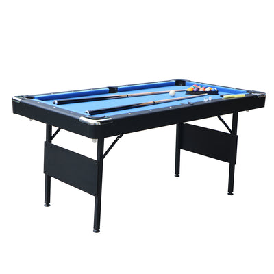 SEGMART Outdoor Folding Pool Tables, Billiard Tables Game Table, Indoor Entertainment Table, Children's Toys, Table Games, and All Accessories Included, Blue