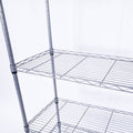 5 Tier Storage Shelves Wire Storage Shelves, Metal Shelves for Garage Metal Storage Shelving, Pantry Shelves Kitchen Rack Shelving Units and Storage, Gray, 29.13" x 13.39" x 59.06", S10148