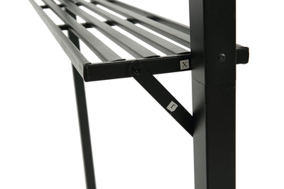 Gazebo for Beach, 5x8FT BBQ Grill Gazebo Canopy for Outside, Waterproof Patio Gazebo Tent with Hook and Bar Counters, BBQ Beach Sunshelter with Double Tier Soft Top Canopy and Steel Frame, L6074