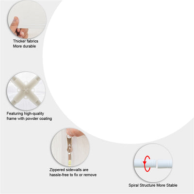 10' x 30' Canopy Tent for Outside, Upgraded Patio Gazebos Tent with 5 SideWall, Outdoor Party Wedding Tent, Backyard Tent BBQ Shelter Pavilion for Catering Garden Beach Camping, L3492