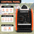 Segmart 2200W Portable Inverter Generator, Gas Powered Super Quiet Generator with 6H Runtime, Eco-Mode, Ultra Lightweight Design for Camping, Home Backup & RV Use, EPA Compliant