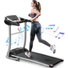 Home Use Foldable Exercise Machine Treadmills for Home, Electric Motorized Treadmill w/EKG Grip Pulse Sensor, Electric Running Jogging Exercise Equipment Treadmill for Gym Cardio, 240lbs, S5758