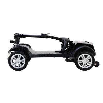 Segmart Mobility Scooter for Seniors, 20''W Armrest, Rear Suspension, Front Rear Light, 300lbs, Black