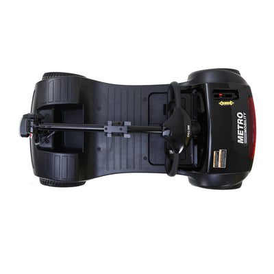 Segmart Mobility Scooter for Seniors, 20''W Armrest, Rear Suspension, Front Rear Light, 300lbs, Black