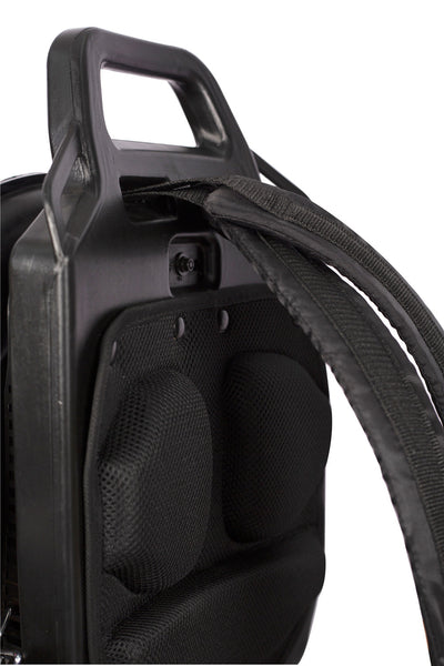 Outdoor Leaf Blower Equipment, 2-Cycle Gasoline Snow Blower with Extention Tube, Outdoor Gas Backpack Blower for Cleaning, Black, SS1813