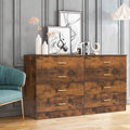 4 Chest of Drawers for Bedroom, SEGMART Bedroom Furniture Chest Cabinet with Metal Handles, Durable MDF Wood 4-Drawer Dresser for Closet to Storing Clothes, S7894