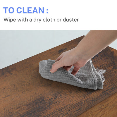 SEGMART Office Brown Wood Chest Cabinet, 26'' x 13'' x 29'' Durable MDF Wood Chest Cabinet with Metal Handles, Simple Universal Chest Cabinet for Closet to Storing Clothes, Cosmetic, S7890