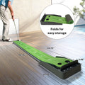 Segmart Golf Putting Green Mat for Indoors, Training Bundles with 3 Bonus Balls, Auto Ball Return System, SS