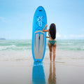 12' x 32" x 6" Inflatable Paddle Boards Stand Up for Outdoor in Summer, Paddle Boards Clearance, Inflatable SUP Stand Up Paddle Board, Complete KIT: Board, Fin, Pump, Paddle, Carry Bag, S10202