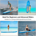 12' x 32" x 6" Inflatable Paddle Boards Stand Up for Outdoor in Summer, Paddle Boards Clearance, Inflatable SUP Stand Up Paddle Board, Complete KIT: Board, Fin, Pump, Paddle, Carry Bag, S10202