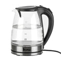 Water Kettle, 1.8L Electric Kettle to Boil Water, SEGMART Electric Tea Kettle w/ Auto Shutoff, Glass Electric Tea Kettle in Black w/ LED Light, Hot Water Pot Electric for Tea & Coffee, H609