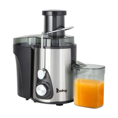 Centrifugal Juicer Machine, 800W Juice Extractor with Big Mouth Feed Chute, 304 Stainless Steel Juice Maker with Dual Speed Control, BPA-Free, High Juice yield, Anti-drip, Dishwasher Safe, B08