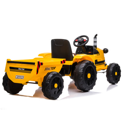 Segmart® Ride on Car Tractor Remote Control 12V Rechargeable Battery Motorized Vehicles for Kids