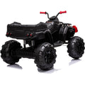 Segmart® Ride On Black Atv Kids Cars 12v Kids Toys