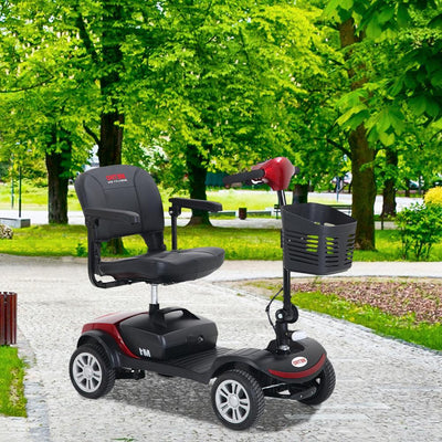 SEGMART Mobility Scooters, 4 Wheel Mobility Scooter, Motorized Electric Medical Carts for Adults, S09