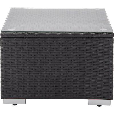 Chaise Lounges for Beach, 3Pcs Patio Furniture Set with Coffee Table, Outdoor Chaise Lounge Chairs with Adjustable Back, All-Weather Rattan Reclining Lounge Chair for Backyard, Garden, Pool, L4549